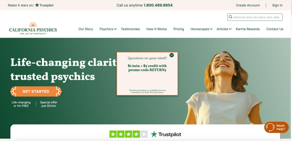 californiapsychics com